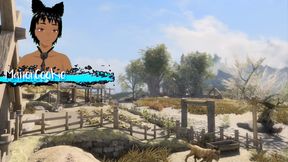 Skyrim B and L sex mod Having sex on a farm out in the field