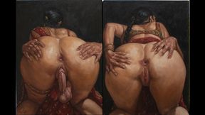 Husband fucks his new housewife