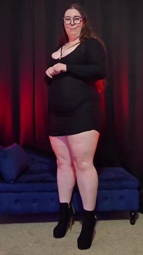 Thick BBW Tries on Dresses & Heels Curvy Plus Size Try-on Haul