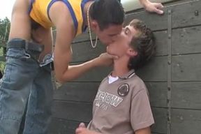 Czech str8 B-y Rides A admirable ramrod