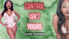 Control Isn't Yours