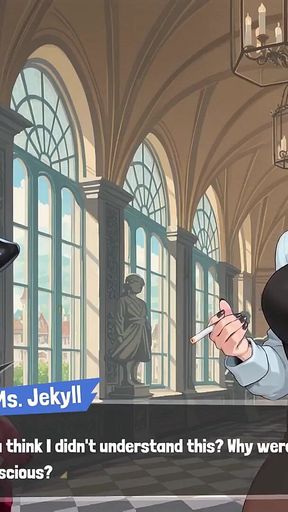 Femboy Futa House [futanari Hentai Game ] Ep.3 Caught My Roomates Anal Fuck in the Bathroom!