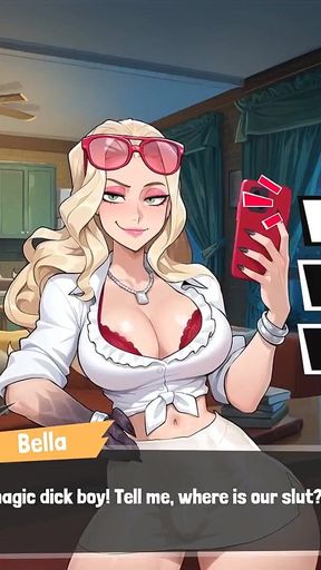 Femboy Futa House [futanari Hentai Game ] Ep.3 Caught My Roomates Anal Fuck in the Bathroom!