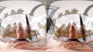 Our First Time Fucking on a Balcony - Virtual Real Porn