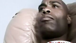 Anthony strokes his BBC to straight porn blows off his loads