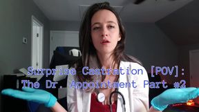 Surprise Castration [POV] with Sage Eldritch: The Doctor Appointment Part #2 SD