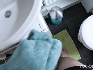 MY HUSBAND STUCK IN TRAFFIC SO I INVITED MY STEPSON TO HAVE A QUICK SCREW BEFORE HE'S DAD COMES HOME