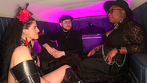 Goth Play Threesome - Vanessa Cliff