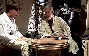 Star Wars sex with randy lesbian babes in funny XXX parody