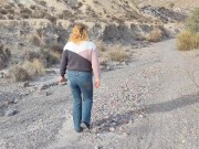 Ich musste soooo dringend Pissen während wir Spazieren waren