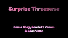Surprise Threesome