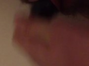 Trans man hairy pussy with large clit squirts
