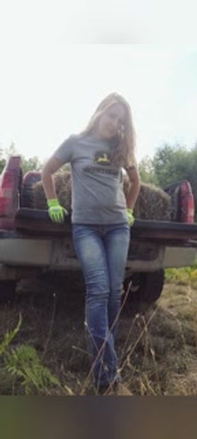 Unload Hay with a Country MILF