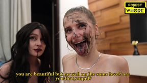 Verbal Humiliation of Two Dumb Sluts