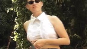 Blonde bombshells receive merciless interracial gangbangs in this squalid abode, as a hulking ebony giant ravishes their privates