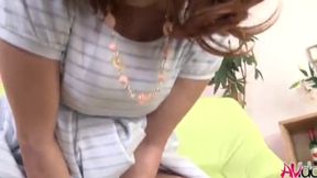 Mirei Oomori's Intimate Solo Session Post-Audition: A Sensual Encounter With Her Sex Toy