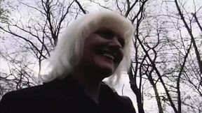 Succulent blonde from Germany eagerly succumbs to intense pleasure