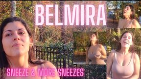 GORGEOUS LADIES OF SNEEZE INTRODUCING BELMIRA WITH SEXY BRAZILIAN SNEEZES! wmv VERSION