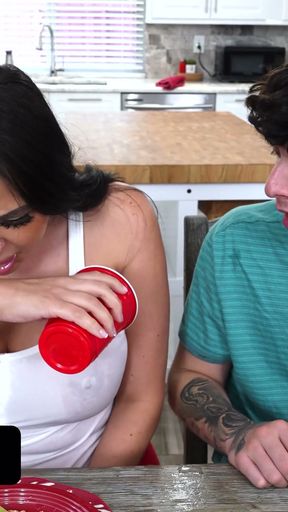 Stepmother's Sacred Tradition: Fucking the Family's New Member into Manhood   Clip 1