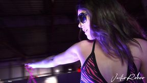 susy gala y carolina abril se comen el cono en publico