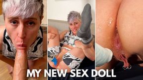 My New Sex Bot! AI Robot Gives You Blowjob and Uses Fucking Machine for Pussy and Anal! - Jaq Quicksilver - POV, androgynous, dildo, shaved, fembot, cyborg, armpits - 720p mp4