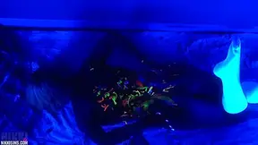 Black Light Body Paint video