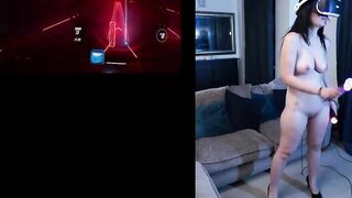 Naked VR Beat Saber Play #2