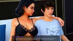 Hot Teen 18+ Step-Daughter Tempts Her Lustful Step-Father with Naughty Erotic Play