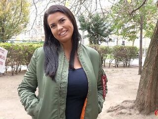 GERMAN SCOUT - MEGA TITTIES TEEN CHLOE TALK TO BANG AT CASTING