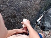 Volví a hacer cruising en el río y me encontraron 2 hombres