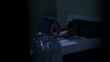 My Pleasure 10: Julian Watches Julia Finger Pussy Moaning His Name Kitchen Boobs