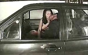 Cristina bianchini gets anal on a car
