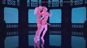 3d tran group sex party - better futanari cartoon animation
