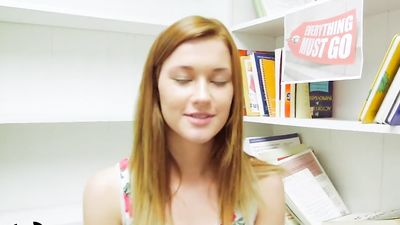 BANGBROS - Adorable Redhead Teen Alaina Dawson wants to Learn Tantric Sex