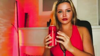 asmr sexy drinks cola