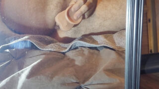 Onani, knulling – solojentefilm av amatøramerikansk fyr som knuller sitt eget rumpehull med dildo-vibrator