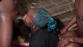 Very hot COLLEGE threesome