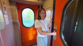 A train ride and then on his dick