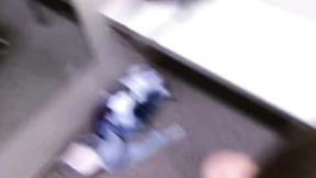 ”Fledgling Couple Practice Butt To Mouth In Changing Booth”