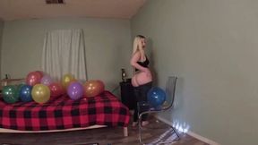 Dominant Galas Tight Balloons Teasing Pop - 4k