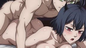 asta x nero (black clover) ai