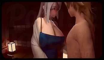 3D Big Tits POV Cowgirl Sex with Enhanced Breast Expansion in High-Octane HD