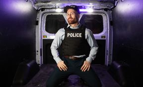 Anal in the back of the van between two hot men