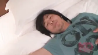 Japanese Twink Seduces and Fucks His Straight Classmate on a Trip