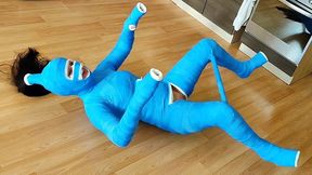 Full body cast, helpless doll