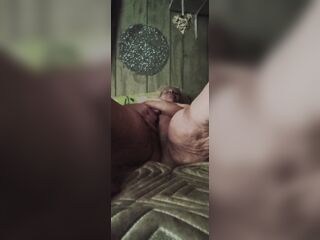Rubbing Her Clitoris Made Her Twat Spit