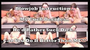 So You Think You Can Suck His Dick Better Than Me?