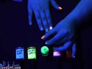 Relaxing & Chill Hand - Fingernail Painting