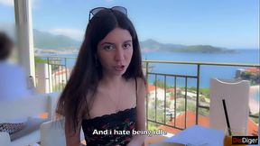 Interview with Pornstar Katty West and Rough Sex Cum on Ass