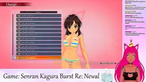 Neko Teases Fans with Busty Charm in Steamy VTuber Anime Stream